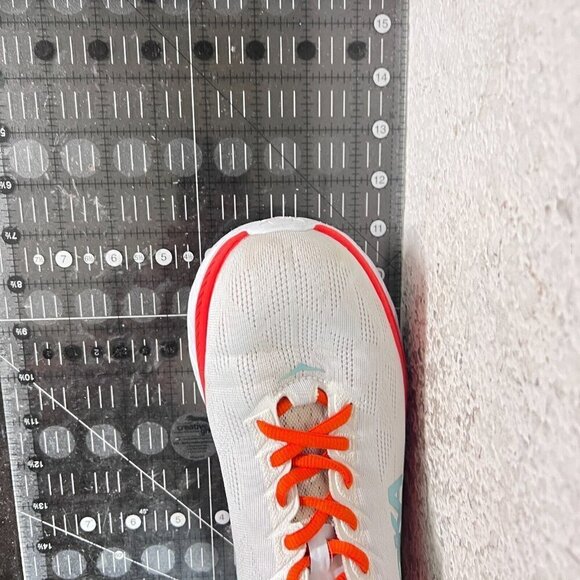 Hoka One One Mach 4 Women Size 9.5B  1113529 WFS White Fiesta Running Shoes - Picture 15 of 15